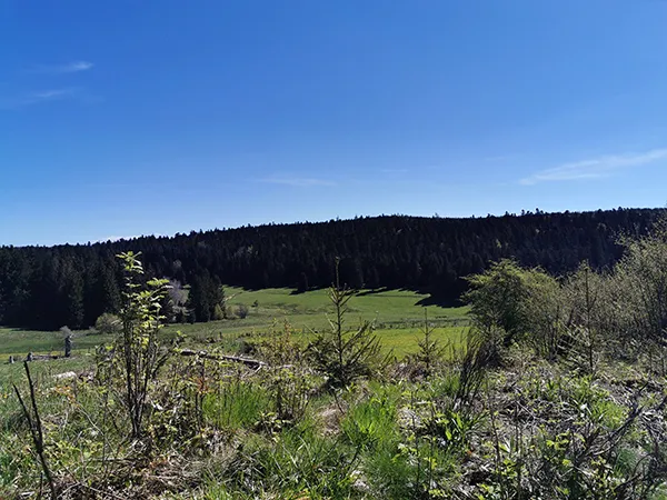 Début randonnée Saint - Germain l'Herm - - Auvergne - Nosvacances
