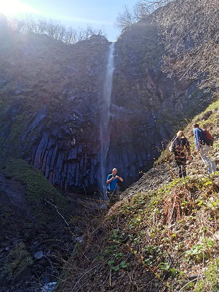 Cascade de la Biche Vallée de Chaudefour - Nosvacances