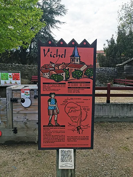 Panneau Vichel - Auvergne - Nosvacances